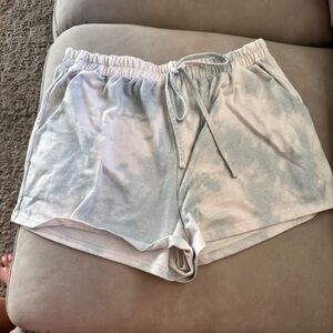 tie dye shorts
